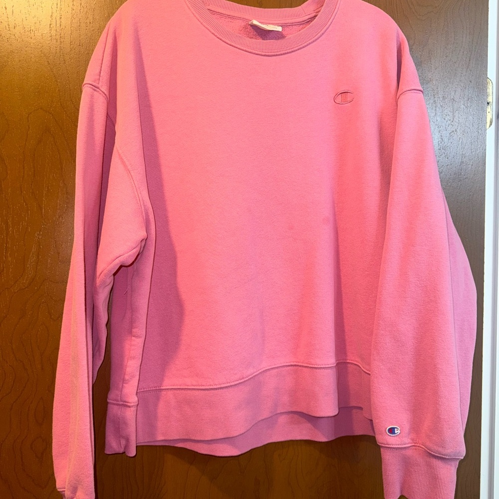 Champion Classic Pink Crewneck